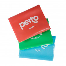 Набір еспандерів стрічковий Perto 3шт. Набір еспандерів стрічковий Perto 3шт.