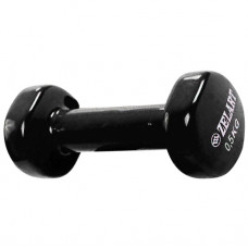 Гантель для фітнесу з вініловим покриттям 0.5 кг Чорний Гантель для фітнесу з вініловим покриттям 0.5 кг Чорний
