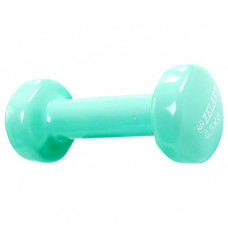 Гантель для фітнесу з вініловим покриттям 0.5 кг М'ятний Гантель для фітнесу з вініловим покриттям 0.5 кг М'ятний