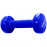 Гантель для фитнеса с виниловым покрытием 1.5 кг Синий Гантель для фитнеса с виниловым покрытием 1.5 кг Синий