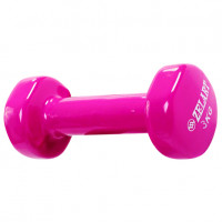 Гантель для фитнеса с виниловым покрытием 3.0 кг Фиолетовый Гантель для фитнеса с виниловым покрытием 3.0 кг Фиолетовый