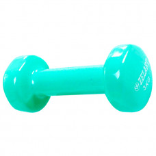 Гантель для фітнесу з вініловим покриттям 3.0 кг М'ятний Гантель для фітнесу з вініловим покриттям 3.0 кг М'ятний