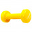 Гантель для фитнеса с виниловым покрытием 3.0 кг Желтый Гантель для фитнеса с виниловым покрытием 3.0 кг Желтый