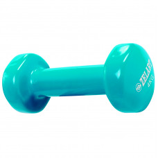Гантель для фітнесу з вініловим покриттям 4.0 кг Бірюзовий Гантель для фітнесу з вініловим покриттям 4.0 кг Бірюзовий