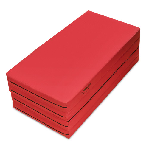 Мат гимнастический Champion 200x100x8.5 см Красный складной (00619)
