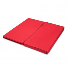 Мат коврик гимнастический складной Champion 2 шт. Красный (развивающее, сборное напольное покрытие - конструктор) 100х50х6см модуль A+B Мат коврик гимнастический складной Champion 2 шт. Красный (развивающее, сборное напольное покрытие - конструктор) 100х50х6см модуль A+B