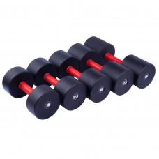 Гантельний ряд PERTO Black D120 10-20 кг
