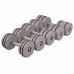 Гантельный ряд PERTO Gray D120 10-20 кг (G00418)