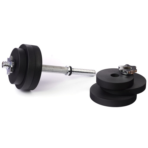Гантель наборная PERTO Black 17.5 кг (G00392)