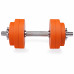 Гантель наборная PERTO Orange 17.5 кг (G00404)