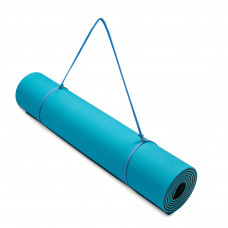 Килимок для йоги та фітнесу PERTO 1830х610х6 Бірюзово-Сірий Килимок для йоги та фітнесу PERTO 1830х610х6 Бірюзово-Сірий