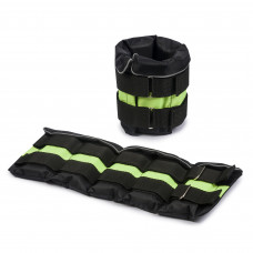 Обважнювачі чорно-салатові набірні 2 шт по 4.0 кг