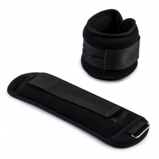 Утяжелители Champion для рук и ног 2 шт по 0.5 кг черные эластичные  