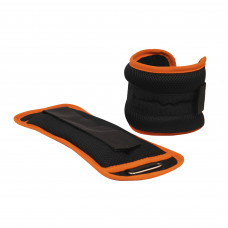 Обважнювачі Champion для рук і ніг 2 шт по 0.5 кг чорно-оранжеві еластичні