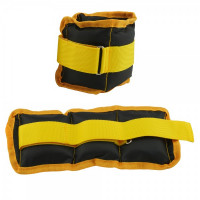 Обважнювачі Champion жовто-чорні 2 шт по 0.50 кг Обважнювачі Champion жовто-чорні 2 шт по 0.50 кг