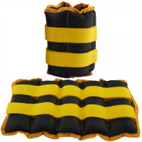 Утяжелители Champion Желто-Черный 2 шт по 2.5 кг Утяжелители Champion Желто-Черный 2 шт по 2.5 кг