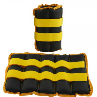 Обважнювачі Champion жовто-чорні 2 шт по 3.0 кг Обважнювачі Champion жовто-чорні 2 шт по 3.0 кг