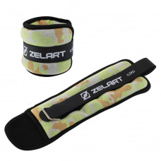 Обважнювачі-манжети 2 шт по 0.5 кг для рук і ніг Zelart (дріб) Обважнювачі-манжети 2 шт по 0.5 кг для рук і ніг Zelart (дріб)