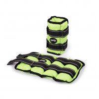 Утяжелители 2 шт по 1.5 кг PERTO Lime Утяжелители 2 шт по 1.5 кг PERTO Lime