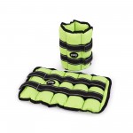 Утяжелители PERTO Lime 2 шт по 3.0 кг