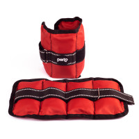 Утяжелители PERTO Red 2 шт по 1.0 кг Утяжелители PERTO Red 2 шт по 1.0 кг