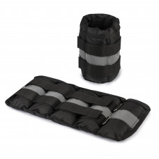 Утяжелители светоотражающие 2 шт по 2.5 кг с со сменным весом 