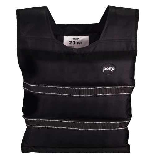 Жилет обважнювач PERTO Black 20 кг (F00444)