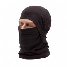 Балаклава підшоломник PERTO бавовна Чорний