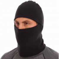 Балаклава многофункциональная зима Champion флис Черный