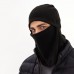 Балаклава багатофункціональна зима PERTO фліс Чорний