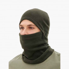 Балаклава багатофункціональна зима PERTO фліс Олива