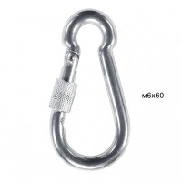 Карабин с замком GF Champion MT00350 М6х60 (5 шт)