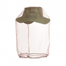 Москітна сітка накомарник на голову PERTO One size Темно-коричнева Москітна сітка накомарник на голову PERTO One size Темно-коричнева