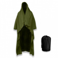 Плед туристичний з рукавами PERTO Олива Плед туристичний з рукавами PERTO Олива