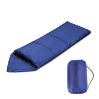 Спальный мешок PERTO Comfort с капюшоном Синий Спальный мешок PERTO Comfort с капюшоном Синий