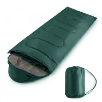Спальный мешок одеяло PERTO Winter с капюшоном зеленый Спальный мешок одеяло PERTO Winter с капюшоном зеленый