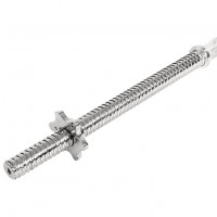 Гриф для штанги Классический прямой l-1.8 м d-25 мм 6.7 кг замок гаечный Гриф для штанги Классический прямой l-1.8 м d-25 мм 6.7 кг замок гаечный