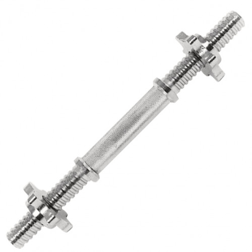 Гриф гантельный l 40 см d-25 мм 1.3 кг (8049)